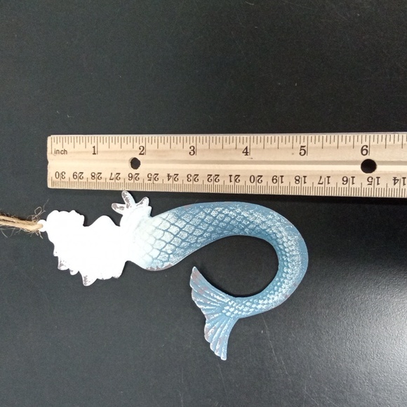 Mermaid Ornament Shabby Chic - Picture 8 of 9